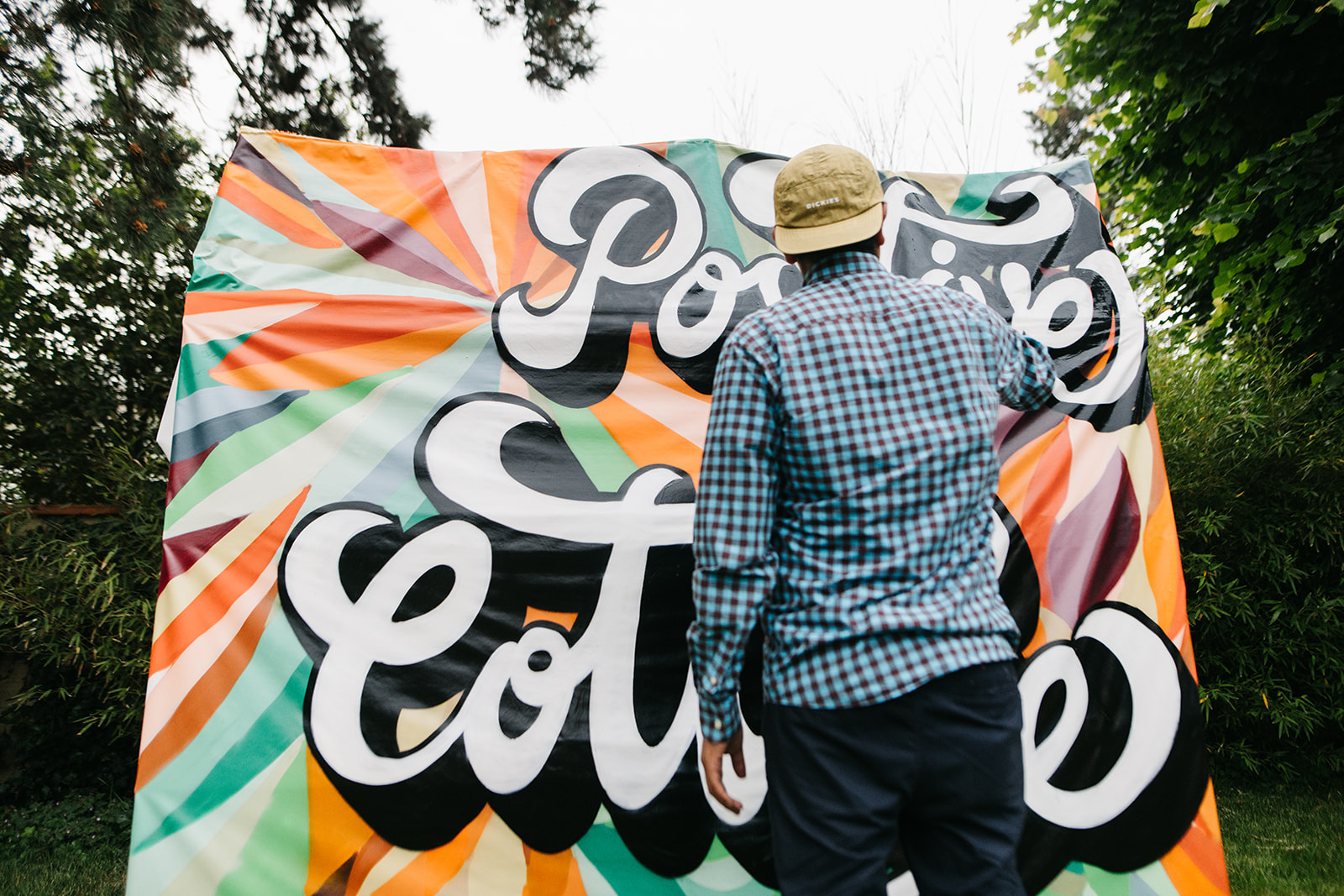teambuilding street art au positive cottage