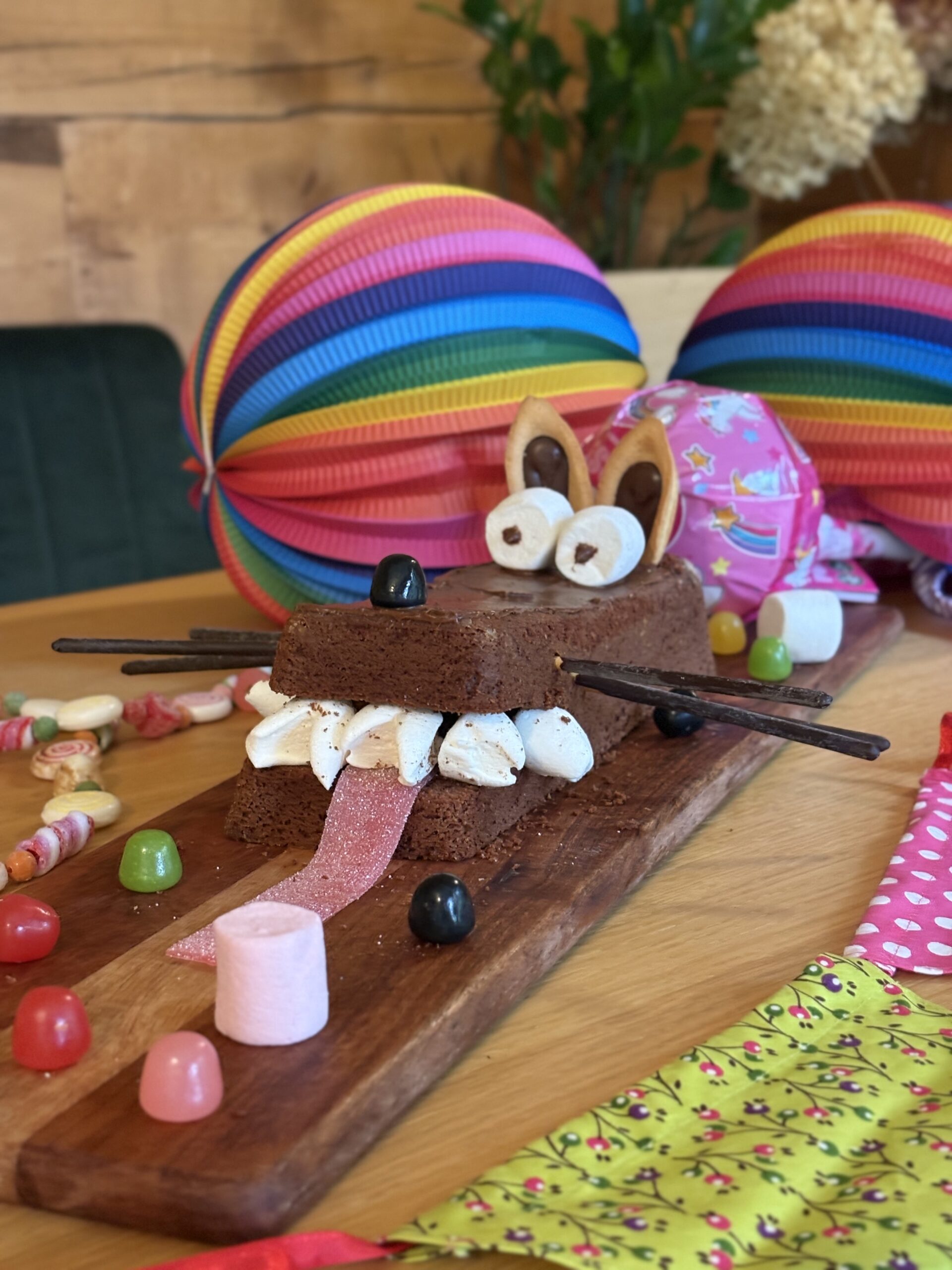 Gâteau anniversaire enfant au Positive Cottage